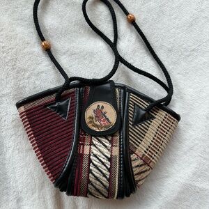 Stylish Giraffe Multicolor Women's Bag